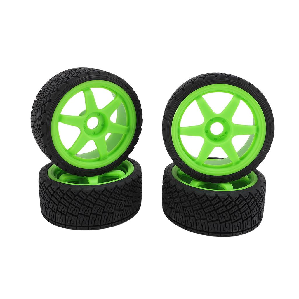 4pcs 1Celsius7 1Celsius8 RC Car Tires Wheel Rims Sturdy Plastic Fashionable 17mm RC Racing Tyres Replacement for