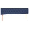 VidaXL LED Headboard Bedroom Furniture Double Bed Accessory Head of Bed Frame Interior Blue 3123592