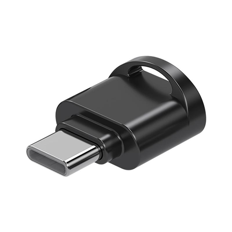1 шт. Картридер для мобильных карт USB 3.1 Type-C TF из цинкового сплава для ноутбука Xiaomi, многофункциональный OTG картридер