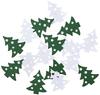 Self-Adhesive Christmas Tree Wooden Shapes 16 Pcs