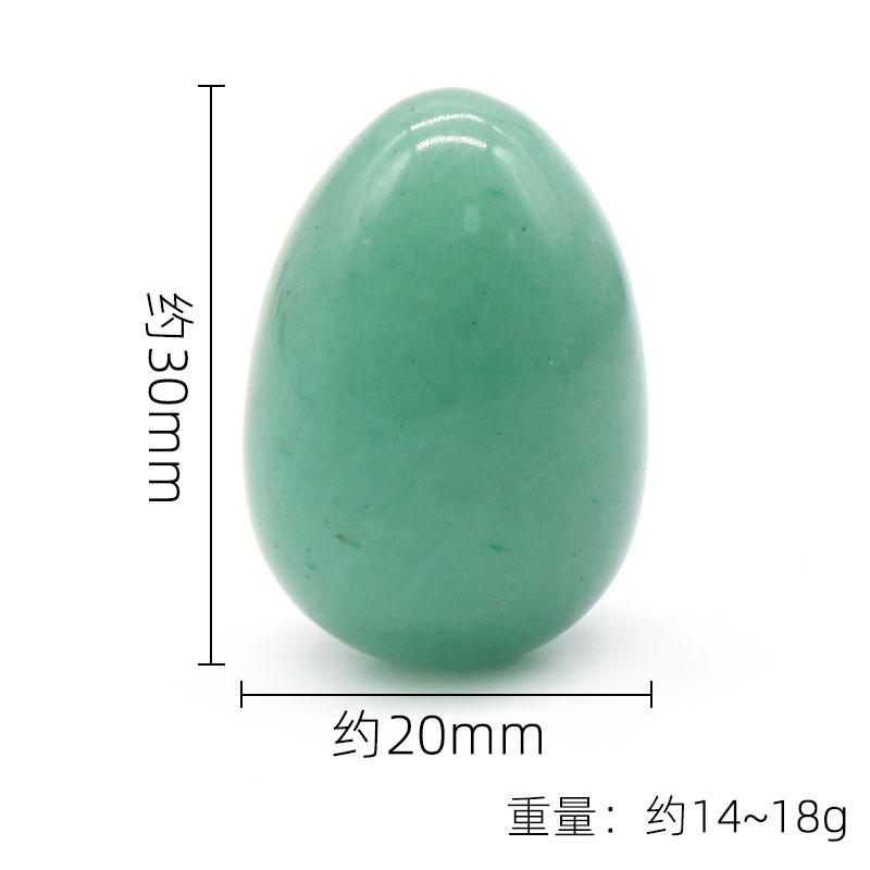 1pcs Egg Shaped 30mm Crystal Jade Small Egg Mining Bird Egg Stone Easter Colored Egg Natural Crystal Stone Gypsum Dropshipping