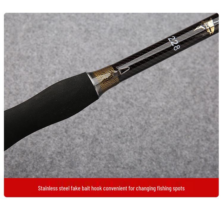 Thunder Rod XXH 2.7m/3m: Super Hard Blackfish Anchor, Straight/Gun Handle Lure Rod