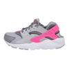 Huarache Run GS Гипер-розовые детские кроссовки Серый Волк-Серый Гипер-розовый-Белый 654280-006
