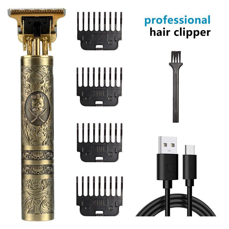 Электрическая машинка для стрижки волос T9 и бритва для лысой головы для подравнивания и карвинга