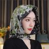 Variety of hats, silk scarves, scarves, sunshade triangular headscarves, women's bag heads, multi-functional fashion, small long streamer scarves.