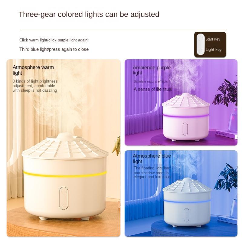 Новый креативный дом ароматерапия диффузор густой туман объем увлажнение автоматический диффузор для дома спальня гостиная