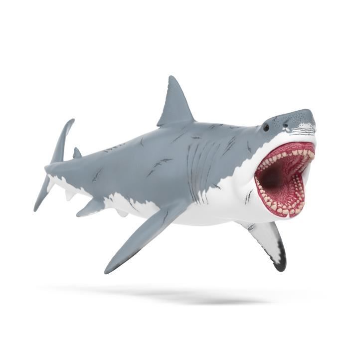 Figurine Mégalodon, figurines authentiques et détails réalistes, Schleich 15055 Dinosaurs, des 4 ans