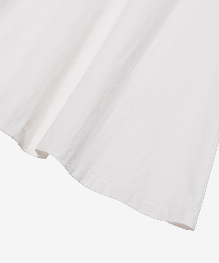 Mind Bridge Woman [W][Belt Included] A-Line Belted White Skirt