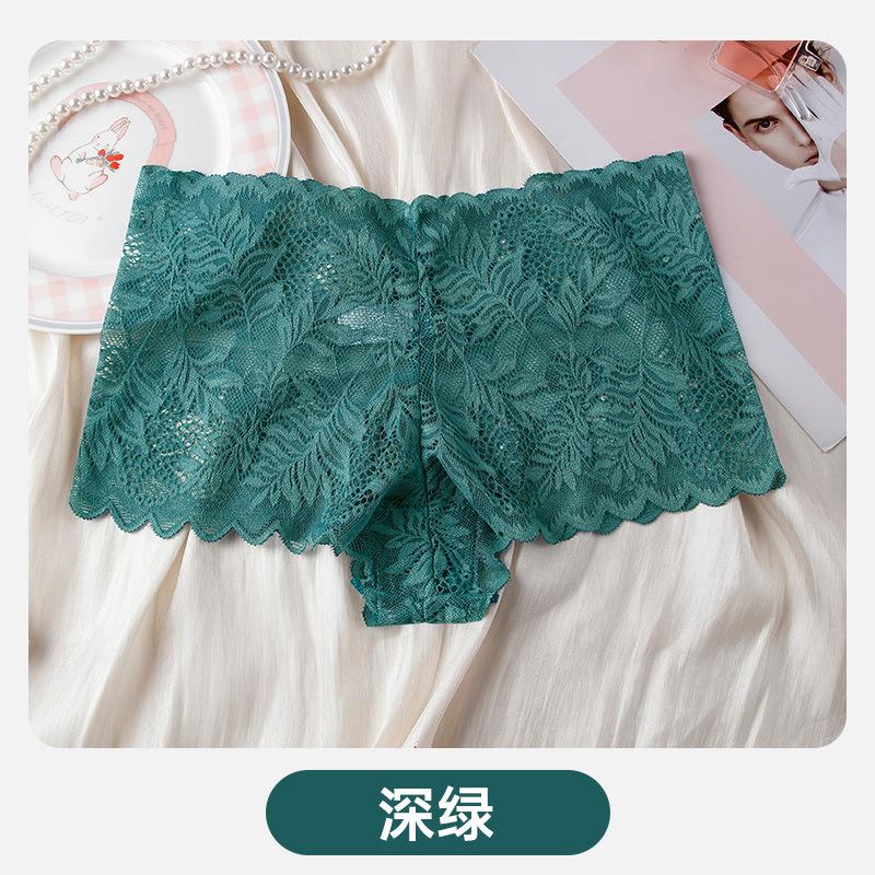 Европейское и американское сексуальное кружевное нижнее белье женское удобное и дышащее бесшовное женское нижнее белье с низкой посадкой большого размера
