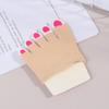 Летние носки Half Palm Five Fingers Socks с невидимым тонким каблуком спереди с открытым носком женские неглубокие сандалии носки с раздвоенным носком