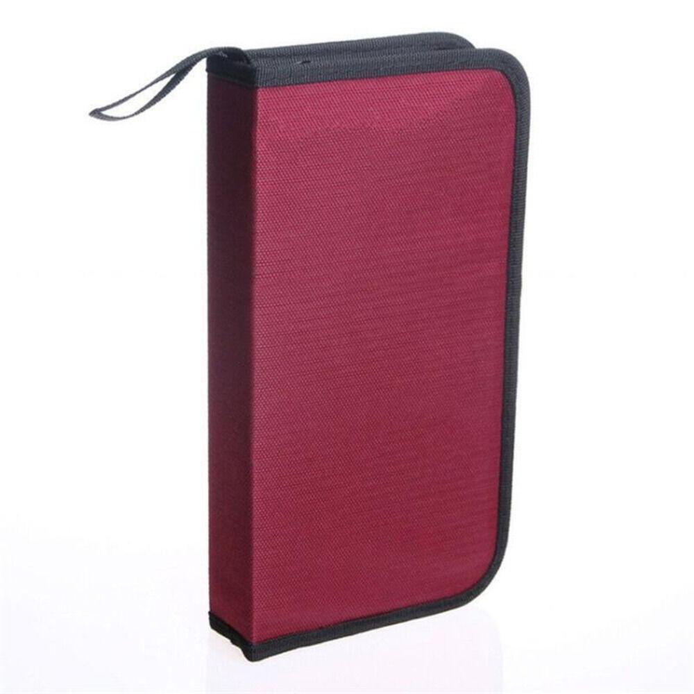 Ring Binder CD Bag 80 Sleeve Disc DVD Carry Case durable CD Disc Holder CD enthusiasts Gift