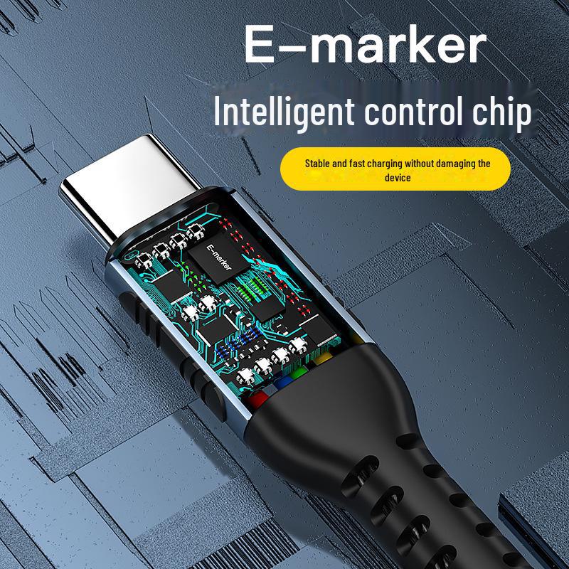 240 Вт Плетеный кабель Type-C PD для быстрой зарядки планшетов и устройств с функцией быстрой зарядки Huawei/Xiaomi