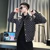 2023 Men's Trendy Casual Letter Print Jacket for Spring & Autumn