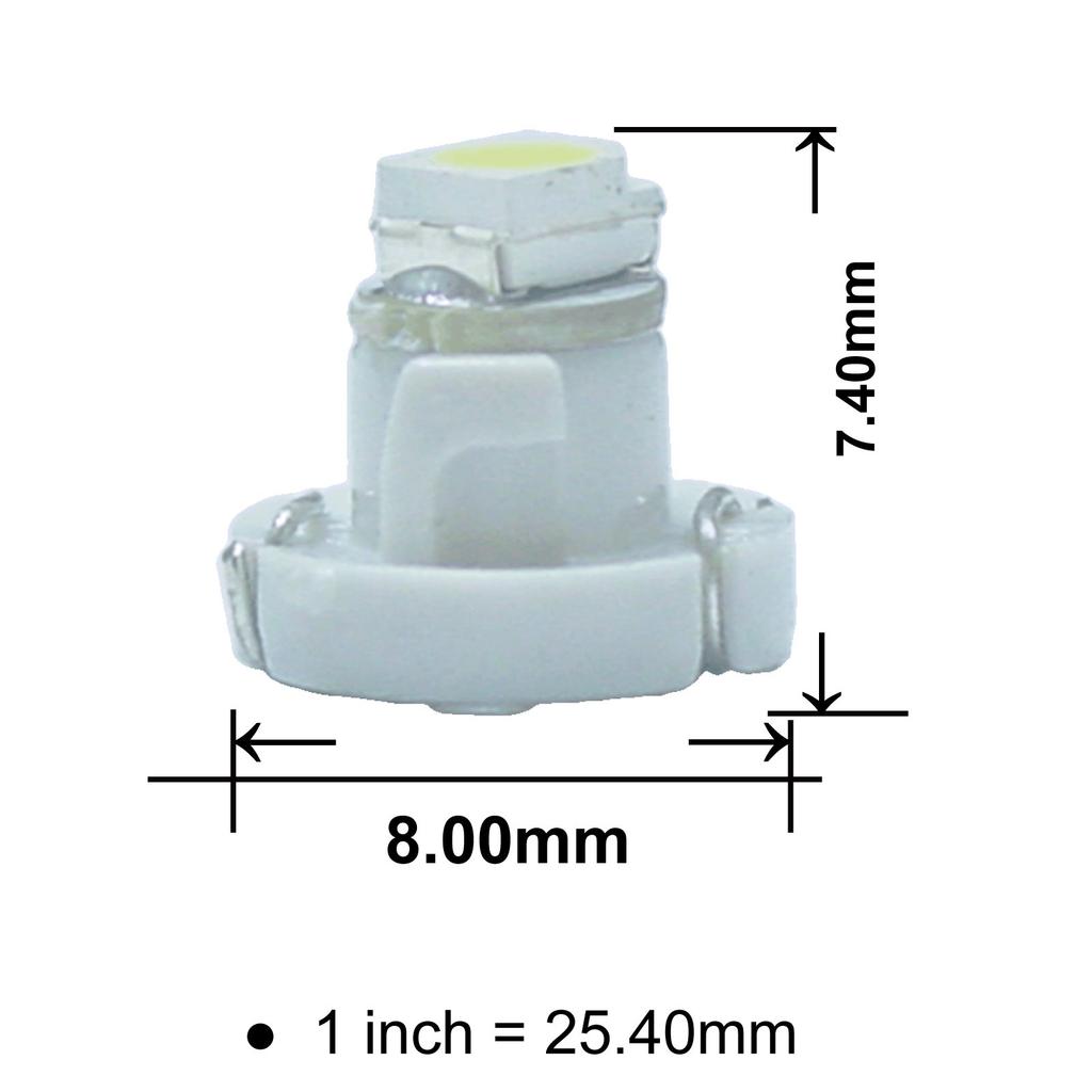 T3 3528SMD 10 шт. Светодиодная клиновидная лампа Лампа Сфера приборной панели Лампа Переключатель кондиционера