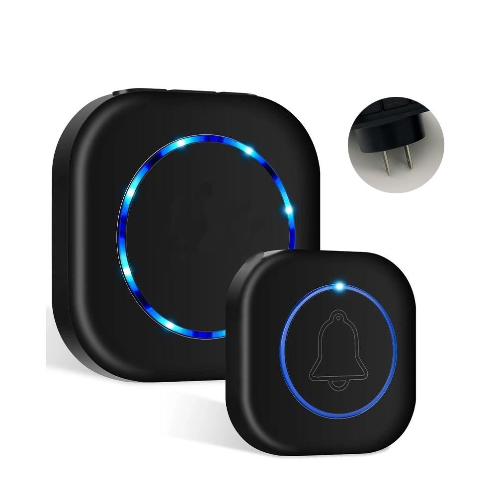 Водонепроницаемый умный дверной звонок 4 уровня громкости Электронный дверной звонок Беспроводной дверной звонок Безопасность