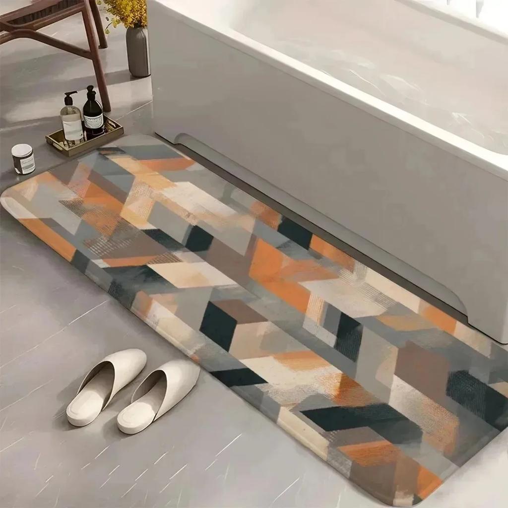 1 шт. Кухонные коврики с рисунком собаки, Нескользящие домашние придверные коврики, Поп-дизайн, Коврик для ванной, Коврик для ванной, Ковер для дома, Декор для раковины, Прачечной