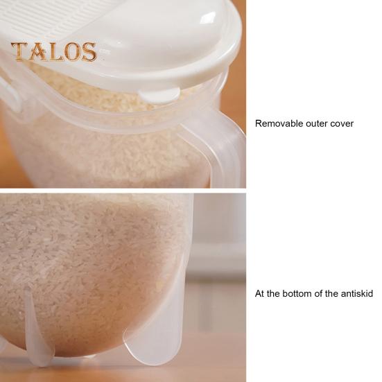 Машина для мойки риса, легко чистящееся мелкоячеистое сито, быстрое дренажное сито для мытья риса для домашней кухни