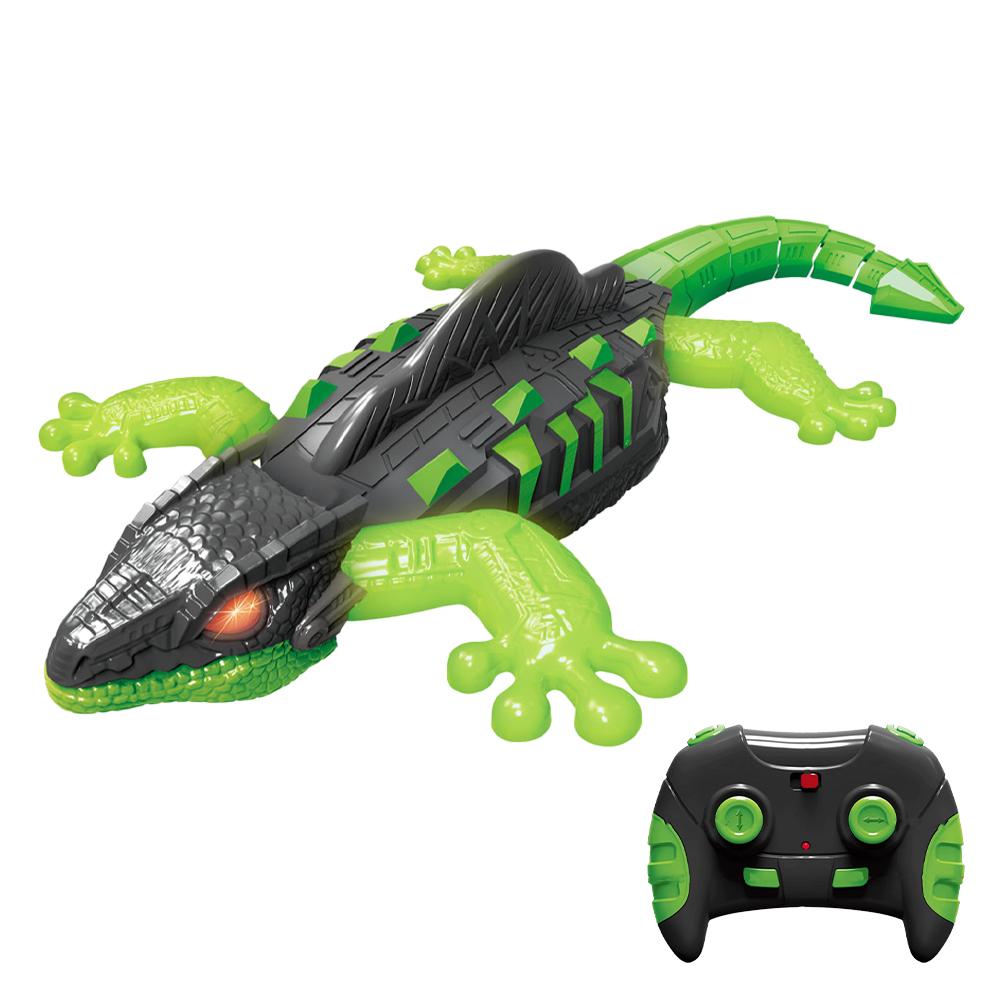Realistic Biomimetic RC Wall Climbing Lizard Robot Toy, Remote Control Gecko that Climbs Glass & Smooth Walls Children Gifts