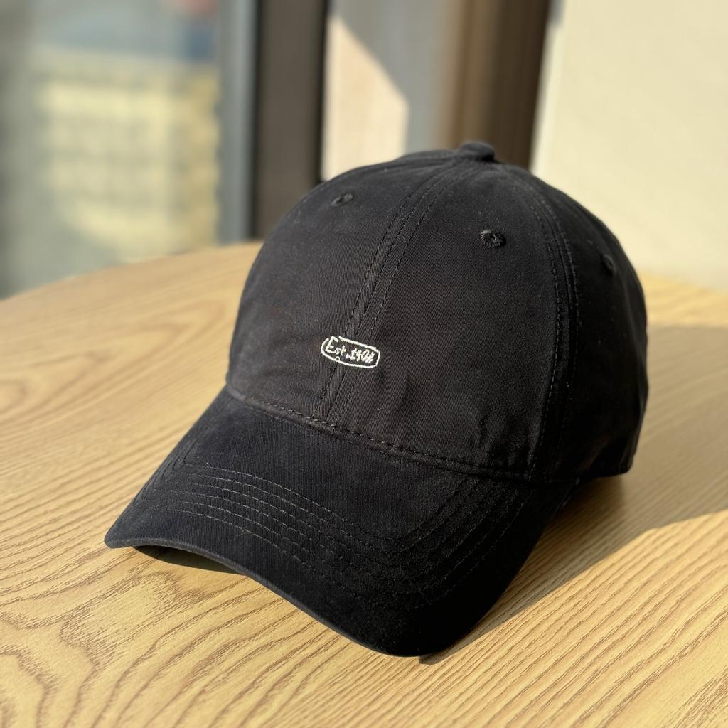 Spring and summer new letter embroidery casual retro fashion versatile street outing soft-top baseball cap trendy