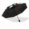 1pc Rick "Morty" Windproof Automatic Windproof Umbrella, Lightweight for Women/Men, Perfect Christmas Gift