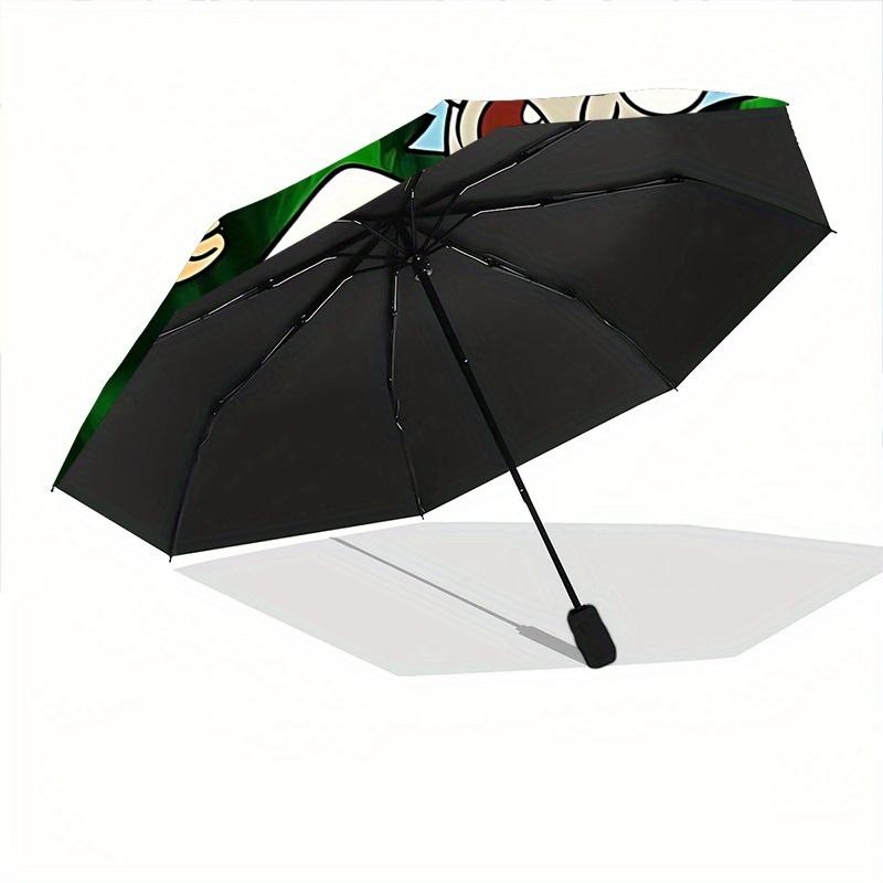 1pc Rick "Morty" Windproof Automatic Windproof Umbrella, Lightweight for Women/Men, Perfect Christmas Gift