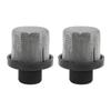 2pcs Airless Paint Sprayer Inlet Filter Highly Efficient Multifunctional Hose Inlet Strainer Filter
