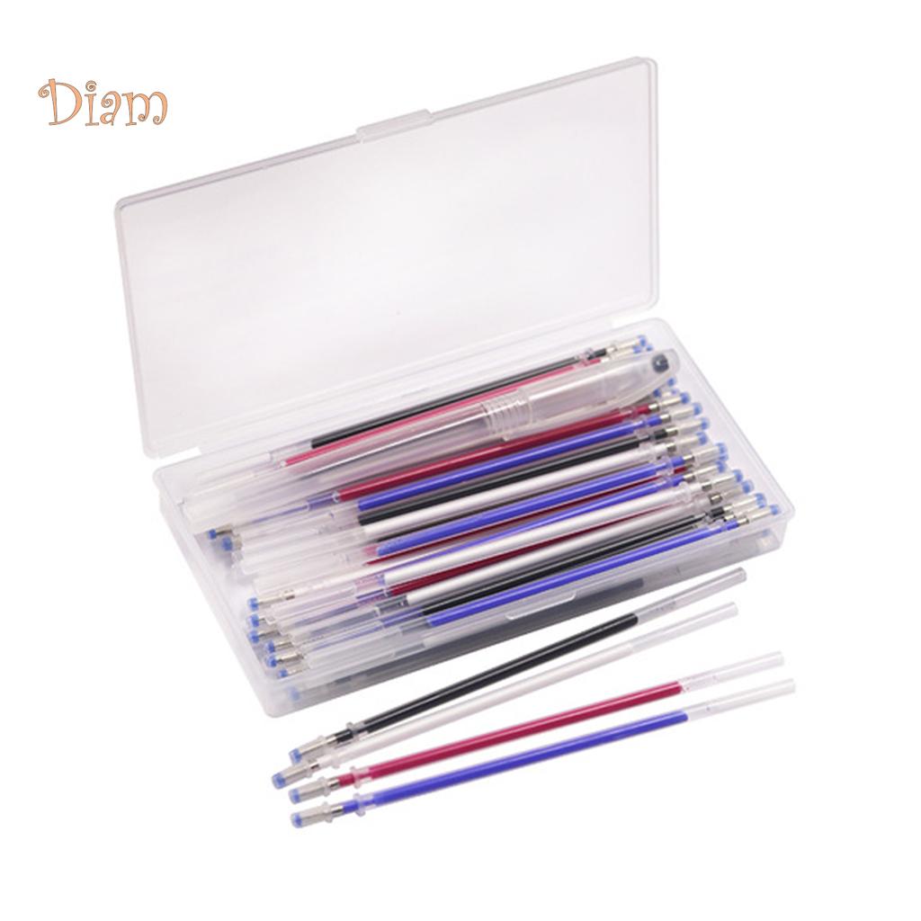 BL 40Pcs Fabric Marker Pen Refill High Temperature Disappearing DIY Tailoring Tool