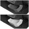 Rear Seat Storage Box for Tesla Model 3 Highland 2025 Silicone Rear Middle Floor Storage Box Organizer Trash Can Car Accessories