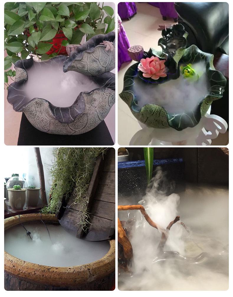 Ultrasonic Atomizer for Fish Tank & Bonsai - Fog Humidifier for Bedrooms