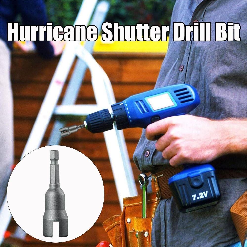 Сверло для ставней Hurricane, болты для ставней Hurricane, винты для ставней Hurricane, бита для отвертки для гаек-барашек Hurricane