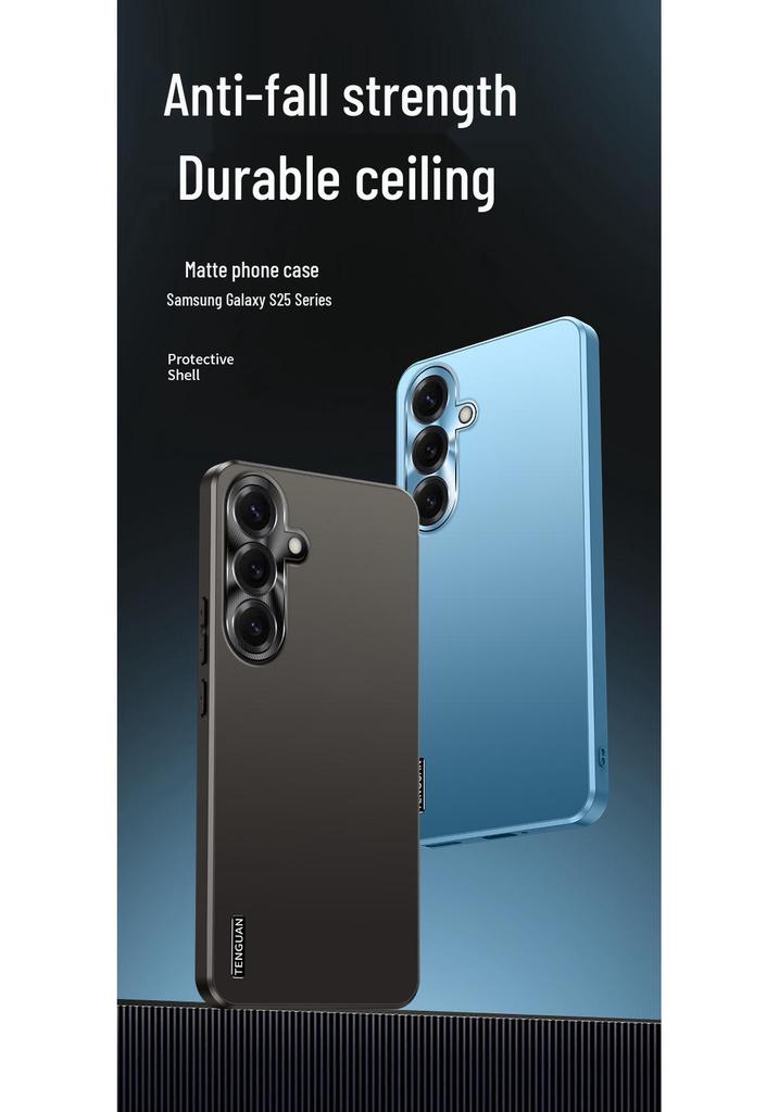 Совместимо с Samsung S23/S23 Ultra, S24 и S25 Ultra: Матовый Защитный Чехол для Телефона с Потоком Света, Ударопрочный.