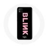 Чехол для Xiaomi Redmi 9C Blink Fandom Логотип Blackpink Розовый Черный фон