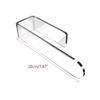 Practical Towel Storage Shelf for Bathroom Acrylic Towel Stand Single Hangings Rod Tower Organizer Rack for Hotels