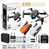 E99 K3pro Folding Drone: HD Dual Camera, Three-Sided Obstacle Avoidance, Remote Control Aircraft for Aerial Photography.