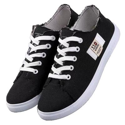 Маленькая обувь Женская Весенне-осенняя парусиновая обувь Студенческая Повседневная Универсальная Плоская