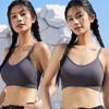 Женский спортивный бюстгальтер большого размера в стиле жилета - для йоги, с красивым дизайном спины, на тонких бретелях, можно носить на улице