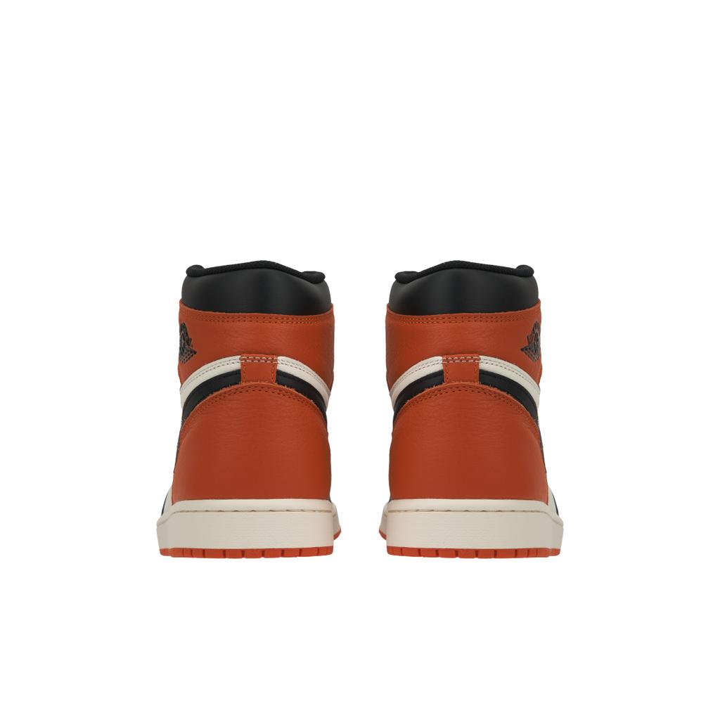 Мужские кроссовки Air Jordan 1 Retro High OG Shattered Backboard 2025 Оранжевый Черный Парусный DZ5485-008