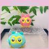 Pink Vibrant And Green Owl Plush Keychain For Kids Cozy Cuddle Buddy For Ages All