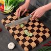 WXCOO Разделочная доска из дерева, сборная, шахматная, для кухонной столешницы, гаджет для нарезки фруктов и овощей