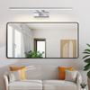 Applique murale LED miroir - NETTLIFE - 60 cm - 12 W - Chrome - 4000 K