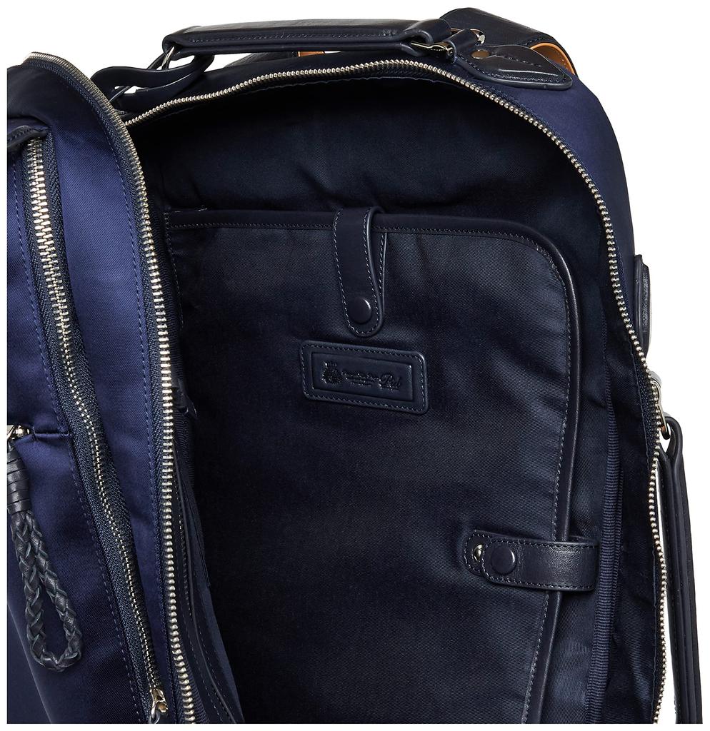 P.I.D. Nylon Square Backpack PAS102 Navy, Regular Size