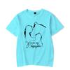 Funny Horse And Girl You Are My Happy Place Print T-shirts Summer Short Sleeve Tee Shirts For Women Round Neck Ladies Personalized Tops