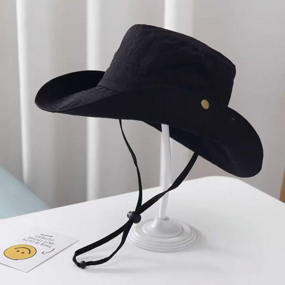 Детская шапка-рыболов на шнурке, быстросохнущая, детская летняя шляпа от солнца, цветная панама для отдыха на природе