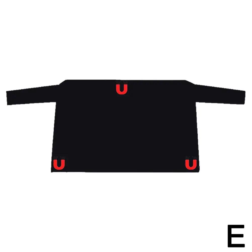 Солнцезащитный козырек от снега на лобовое стекло для внедорожников, автомобилей и многого другого, магнитный автомобильный лобовой козырек для защиты от солнца 1/2 шт. C6N7