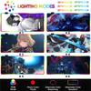 RGB-подсветка Коврик для мыши Аниме Solo Leveling Милые Аниме Девушки Большой Геймерские Аксессуары Overwatched Коврик для мыши Нескользящий Коврик для клавиатуры