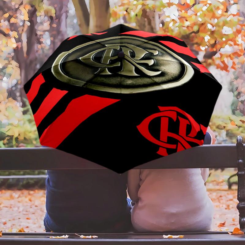 Flamengo Fashionable Automatic Opening/Closing Folding Umbrella. Portable and Foldable, Ideal for Gift, Travel, and Daily Use