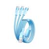 3-в-1 Быстрозарядный кабель Shun Wang для Apple, Huawei, Xiaomi, Oppo