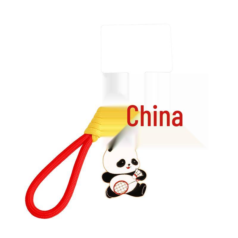 Модный брелок в виде панды: Милая подвеска в китайском стиле и креативное украшение для пары