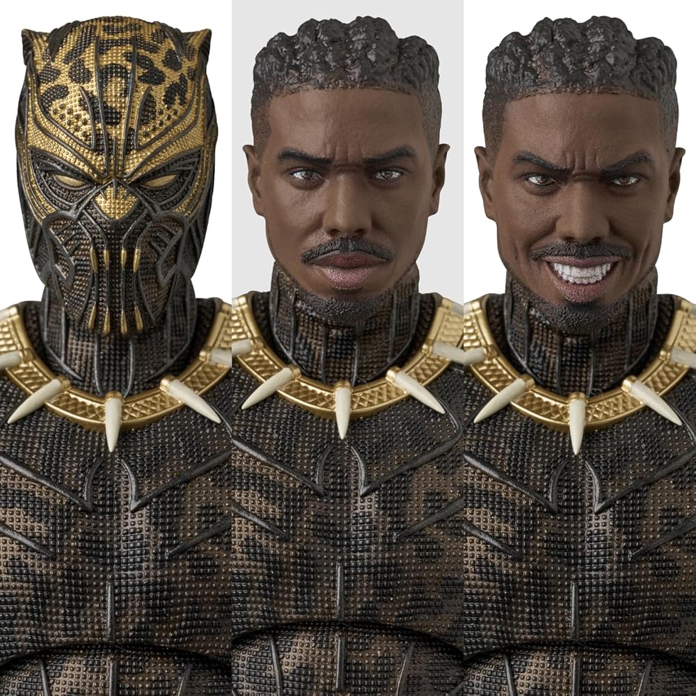 Medicom Toy MAFEX №265 Сага Бесконечности Киллмонгер 155 мм Раскрашенная Фигурка Действия