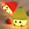 Fun and Cute Light with Two Levels of Dim and Soft Light Intelligent Voice Atmosphere Light Children Gift Silicone Night Light